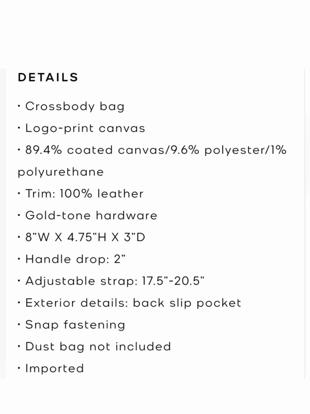Michael Kors Lita Small two-tone crossbody bag